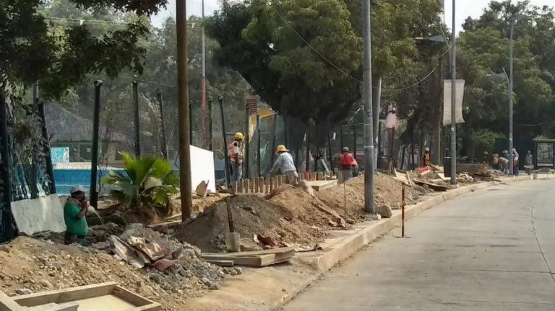 Obra parque papagayo